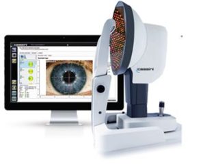 Cassini topograaf, een onderdeel bij onderzoek naar kleurenzwakte