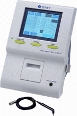 Tomey pachymeter, ter bepaling van de cornea dikte Tomey pachymeter, ter bepaling van de cornea dikte