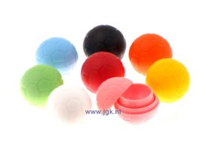 Kleuren onderscheidend met contactlenshouders